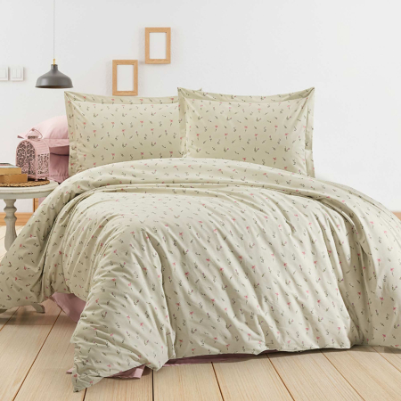 Lenjerii de pat - Lenjerie pat Ranforce 100% Cotton Pro (RCP18) - Marime: O persoana