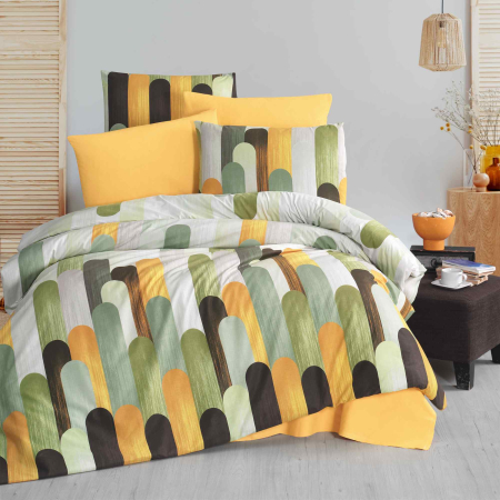Lenjerii de pat - Lenjerie pat Ranforce 100% Cotton Pro (RCP4) - Marime: O persoana