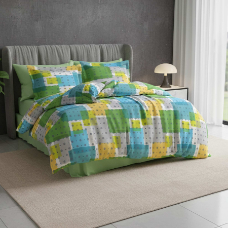 Lenjerii de pat - Lenjerie pat Ranforce 100% Cotton Pro (RCP41) - Marime: O persoana