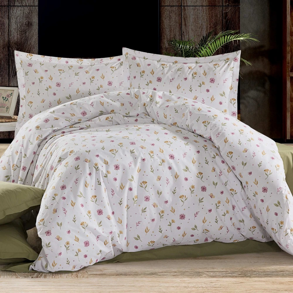 Lenjerii de pat - Lenjerie pat Ranforce 100% Cotton Pro (RCP47) - Marime: O persoana