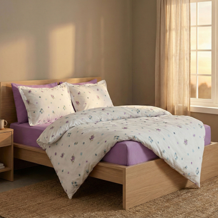 Lenjerie pat Ranforce 100% Cotton Pro (RCP50) - Marime: O persoana [1]
