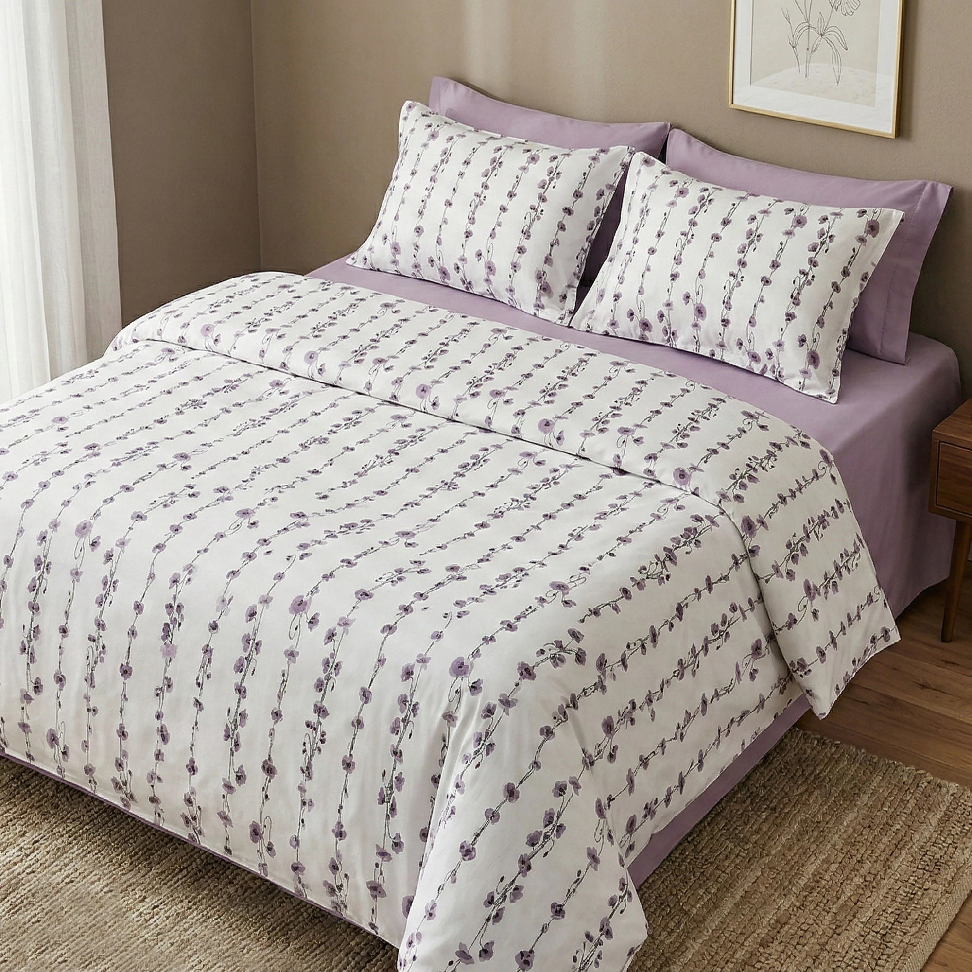 Lenjerii de pat - Lenjerie pat Ranforce 100% Cotton Pro (RCP67) - Marime: O persoana