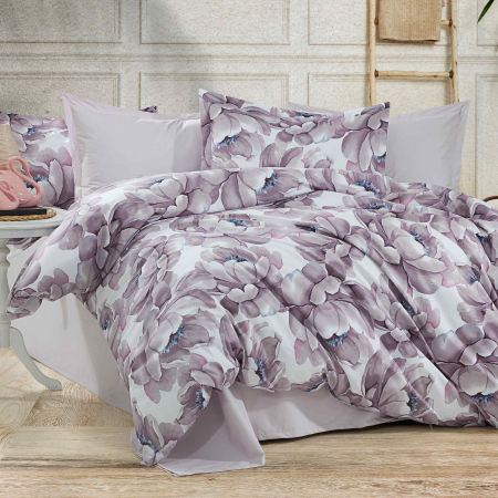 Lenjerii de pat - Lenjerie pat Ranforce 100% Cotton Pro (RCP7) - Marime: O persoana