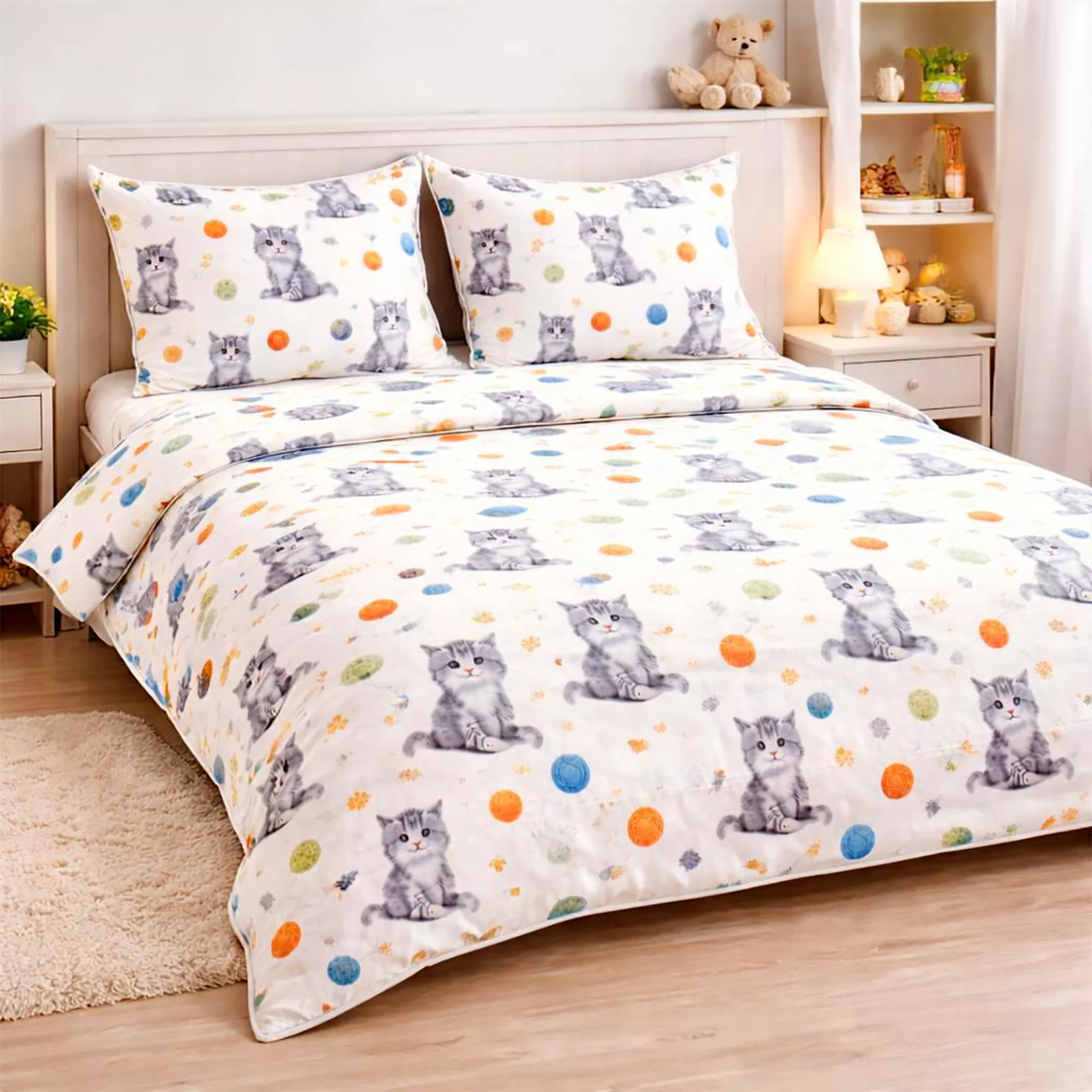 Lenjerii de pat - Lenjerie pat Ranforce 100% Cotton Pro (RCP78) - Marime: O persoana