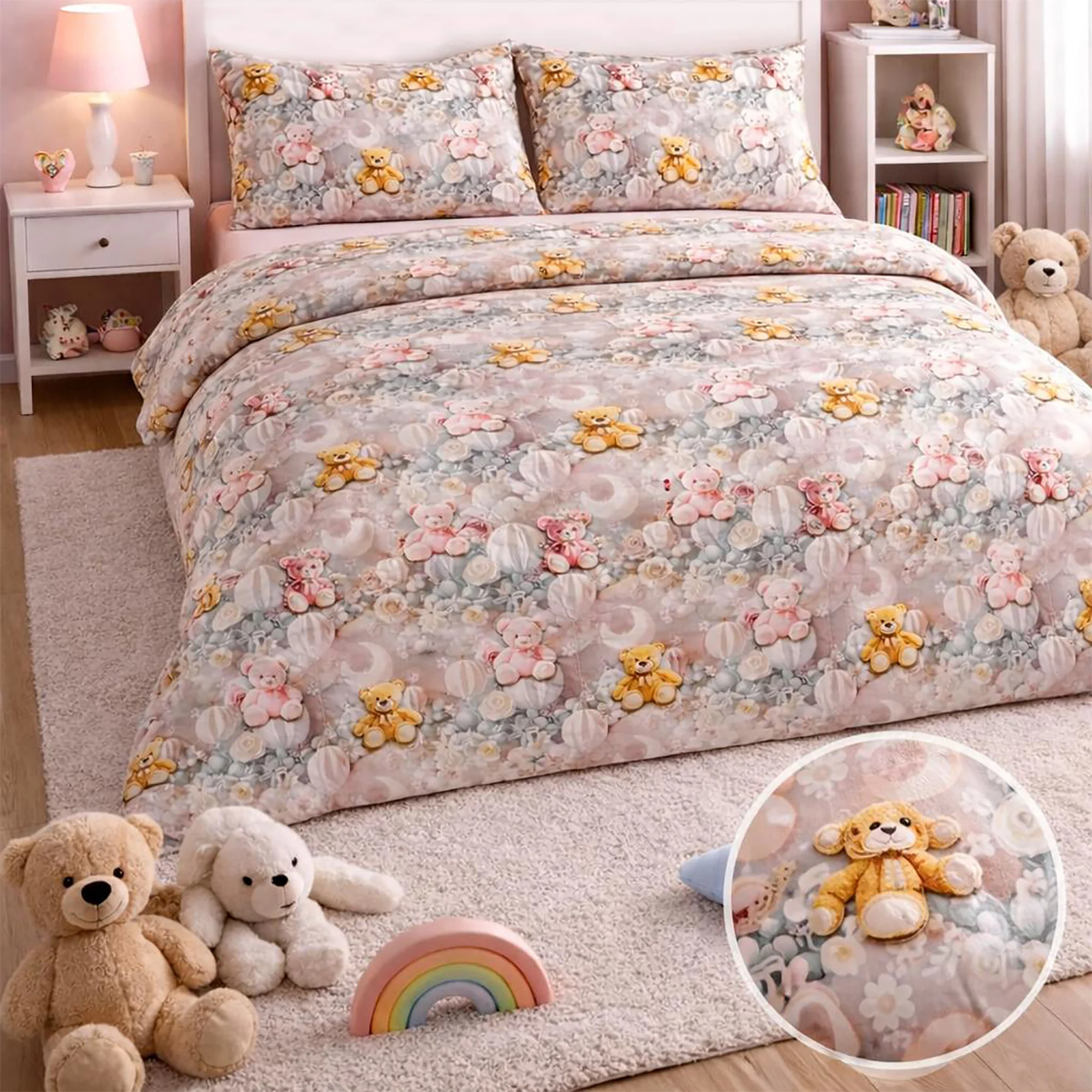 Lenjerii de pat - Lenjerie pat Ranforce 100% Cotton Pro (RCP79) - Marime: O persoana