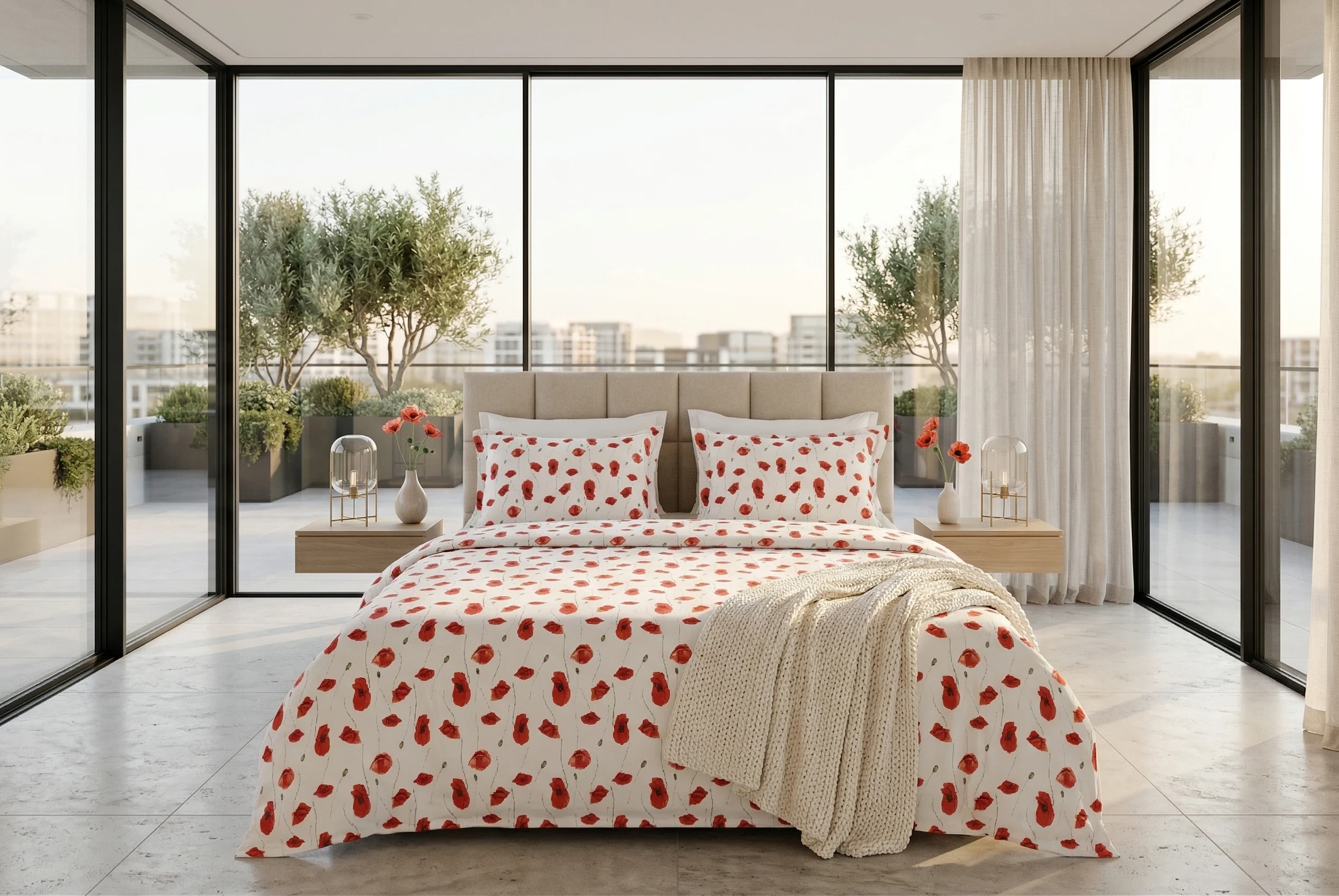 Lenjerii de pat - Lenjerie pat Ranforce 100% Cotton Pro (The Icon) - Marime: O persoana