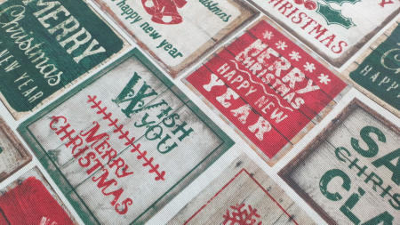 Material Christmas Vintage 2.8m [2]