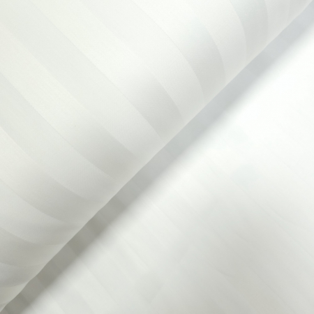 Materiale textile - Material textil, bumbac 100%, Damasc satinat alb