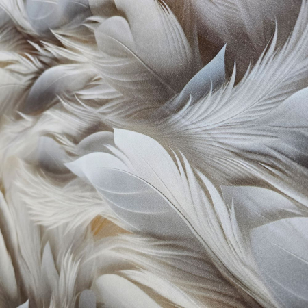 Material textil ranforce 5D, 240cm, bumbac 100%, Gri cu fulgi [2]