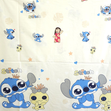 Material textil ranforce, bumbac 100%, Stitch crem [1]