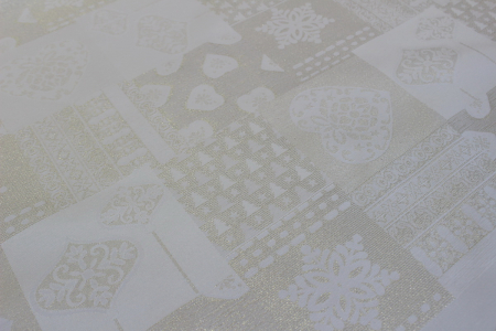 Metraj lurex auriu Craciun Tornade 2.8m [3]