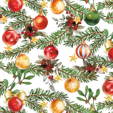 Fețe de masă - Musama PVC cu tematica de Craciun, 140cm latime, cod 5091/01