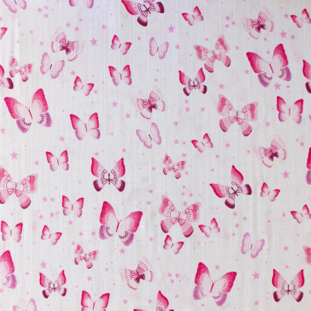 Muselina Fluturasi roz 1.6m [0]