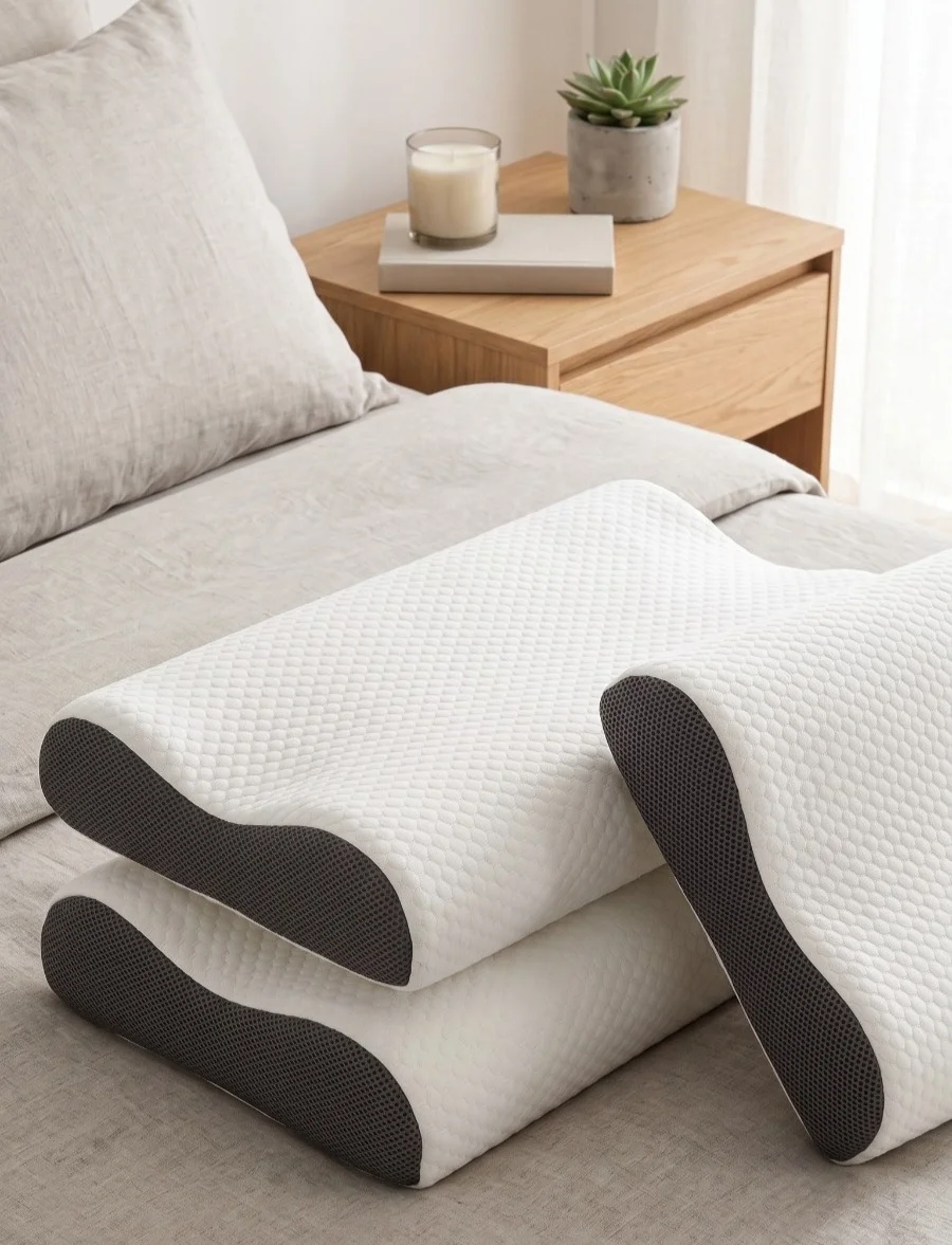 Perna ergonomnica memory cu sistem de ventilatie [4]