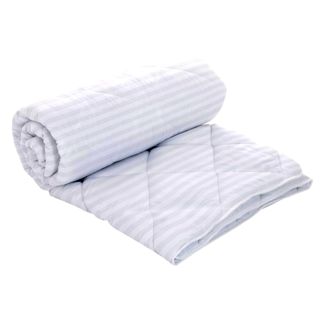 Perne și Pilote - PILOTA DAMASC-POLICOTON (ALB) - Dimensiuni:: 140cm x 210cm