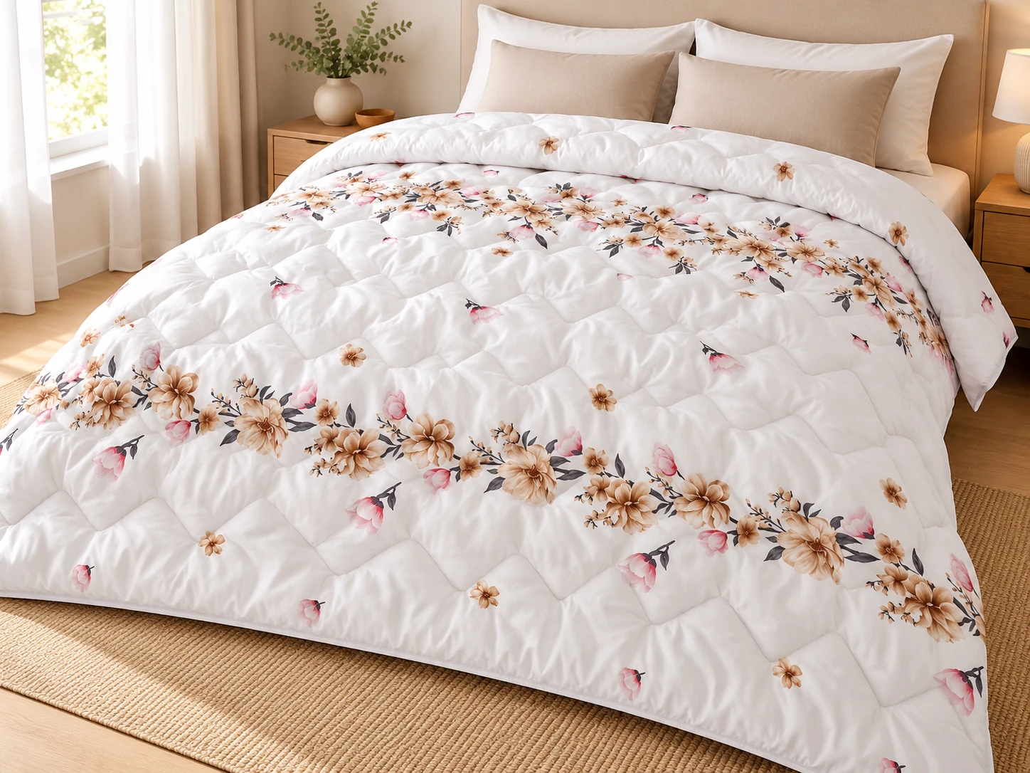 Perne și Pilote - Pilota Finet - Floral Duvet