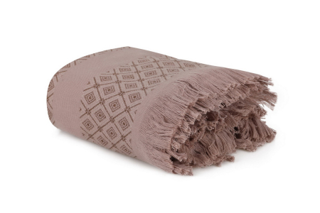 Prosop de baie, 75x150cm, Cotton Box, Twins - Beige [1]