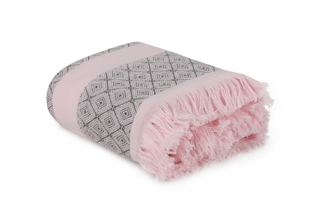 Prosop de baie, 75x150cm, Cotton Box, Twins - Powder [1]