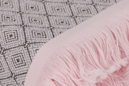 Prosop de baie, 75x150cm, Cotton Box, Twins - Powder [4]