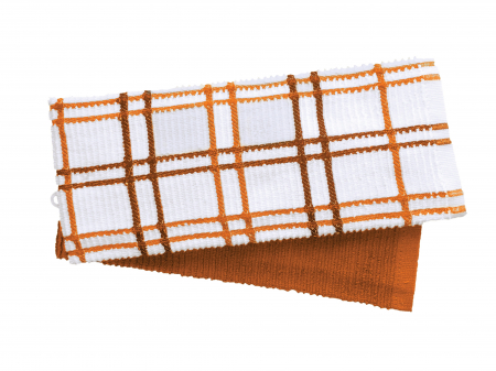 Baie - Set 2 prosoape 40x60cm, bumbac 100%, Orange