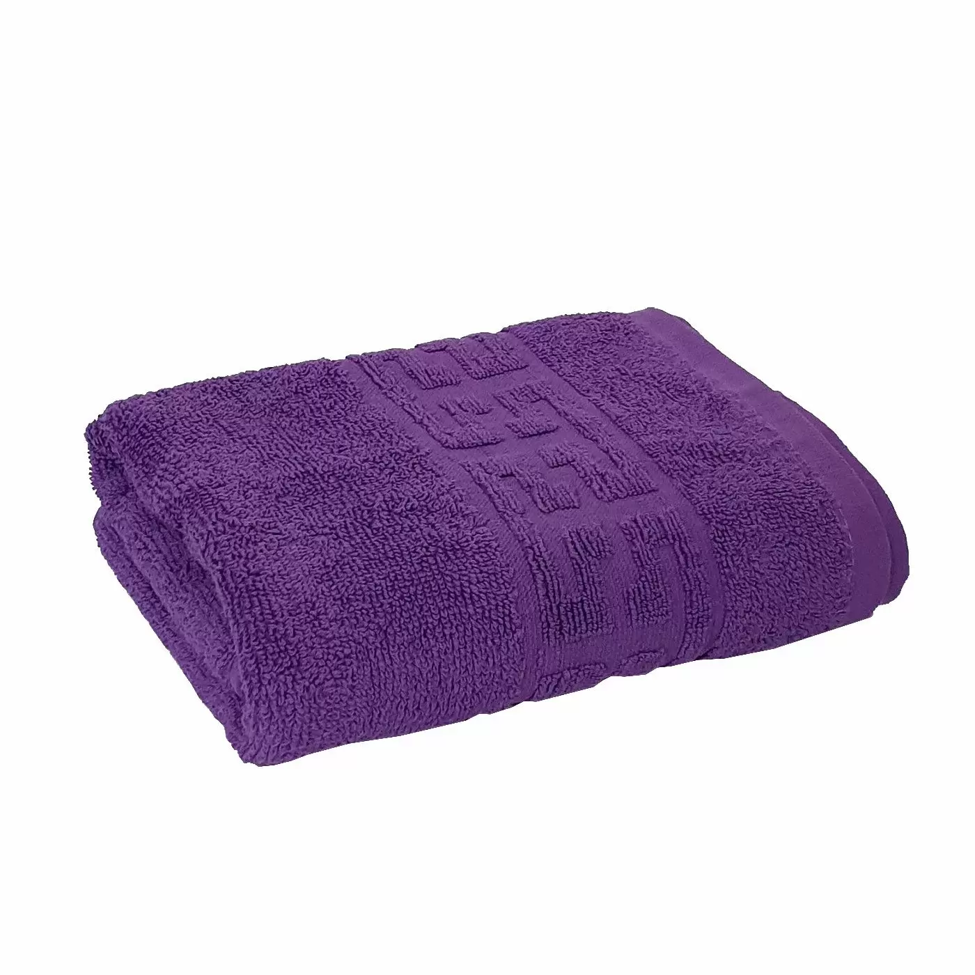 Baie - Prosop Greek border - 500g/m2 - MOV - Dimensiune prosop: 30x50cm