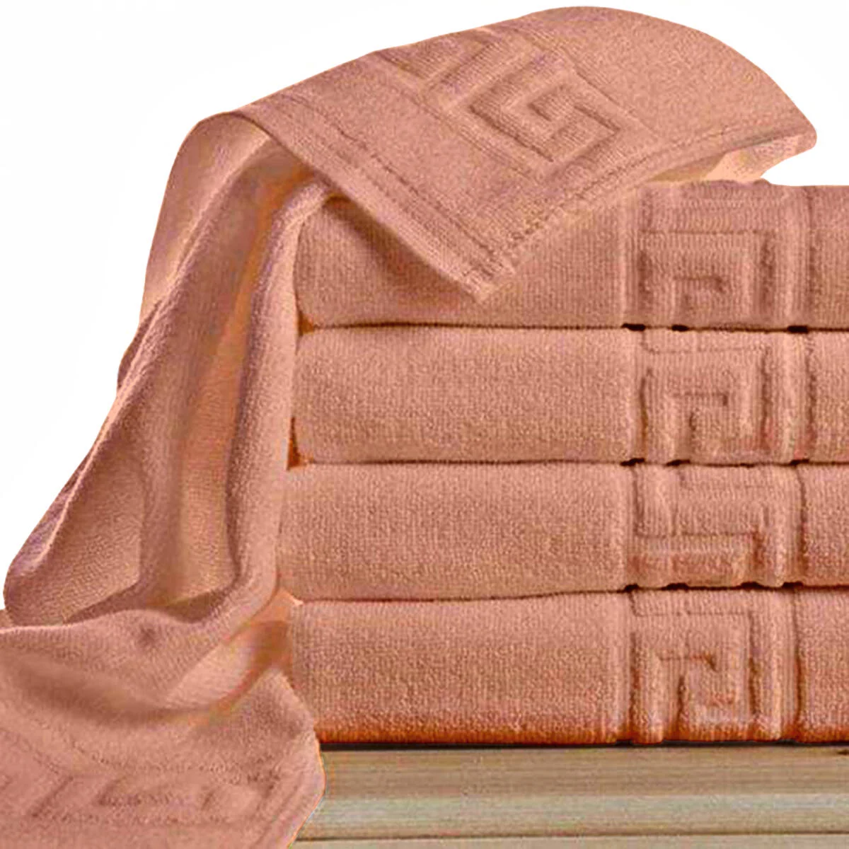 Baie - Prosop Greek border - 500g/m2 - PUDRA - Dimensiune prosop: 30x50cm