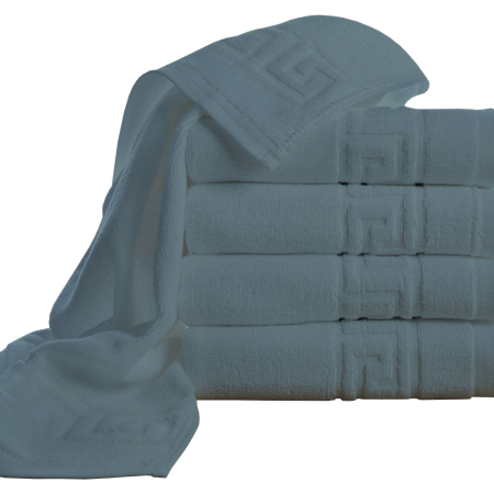 Pucioasa - Prosop HORECA Greek Border 500g (ANTRACIT) - 30x50cm