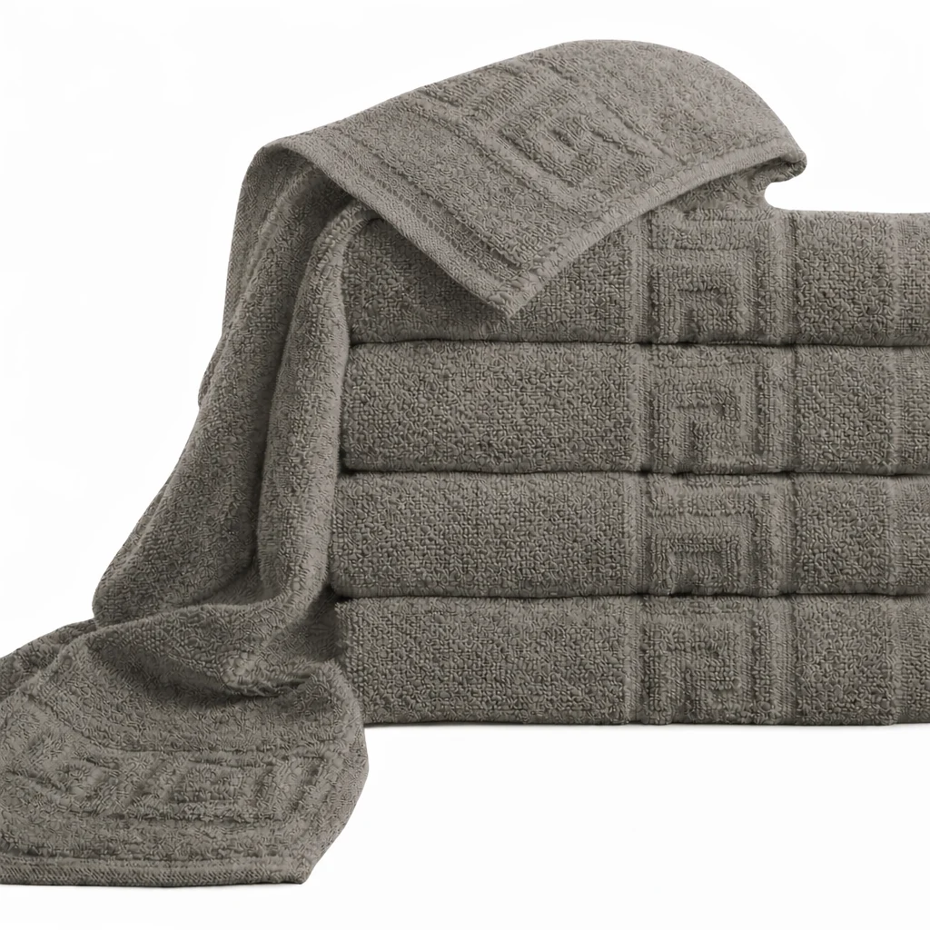 Pucioasa - Prosop HORECA Greek Border 500g (OLD LAVANDER) - 30x50cm