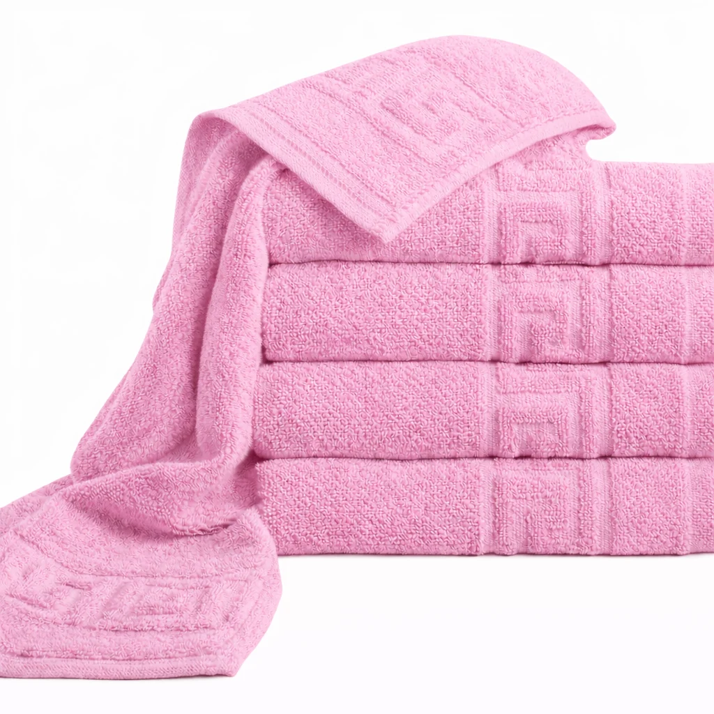 Pucioasa - Prosop HORECA Greek Border 500g (ROZ) - 30x50cm