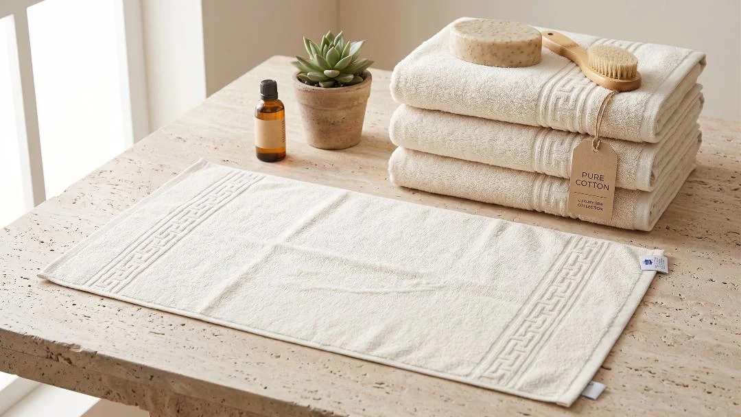 Baie - Prosop HORECA Greek Border 500g (Zafira Breeze) - Dimensiune prosop: 50x90cm