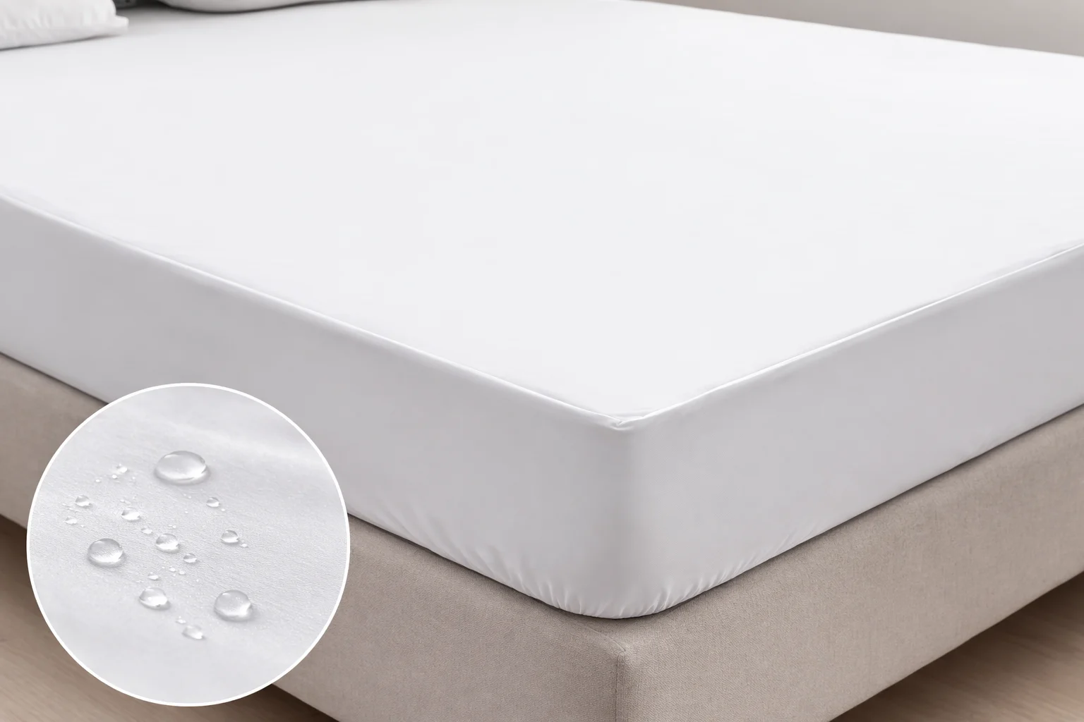 Pucioasa - Protectie Saltea Impermeabila "AquaStop" - 90cm x 200cm