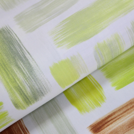 Ranforce alb cu dungi verzi [0]