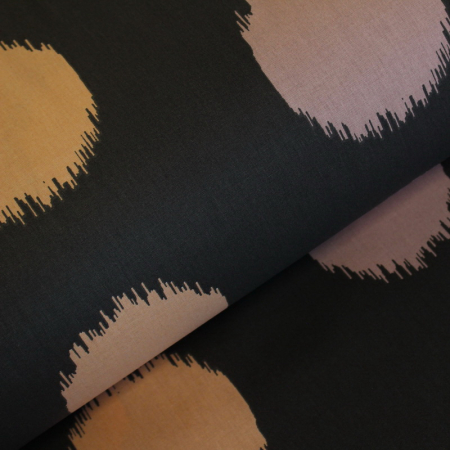 Ranforce antracit cu buline galbene 2.4m [0]