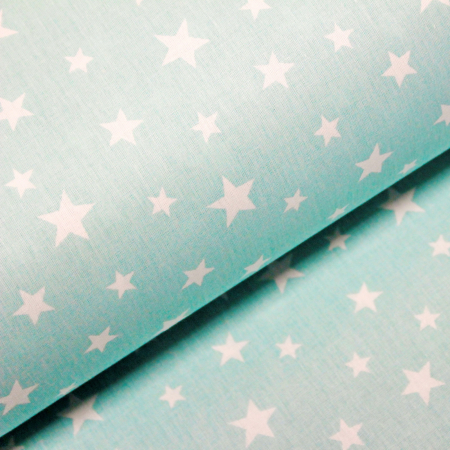 Ranforce turcoaz cu stelute albe [0]