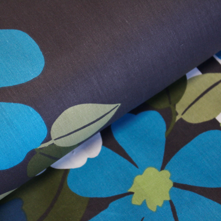 Ranforce Flowers turcoaz [0]