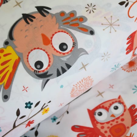 Ranforce cu bufnițe turcoaz și portocalii [0]