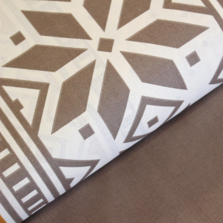 Materiale textile - Ranforce Traditional maron