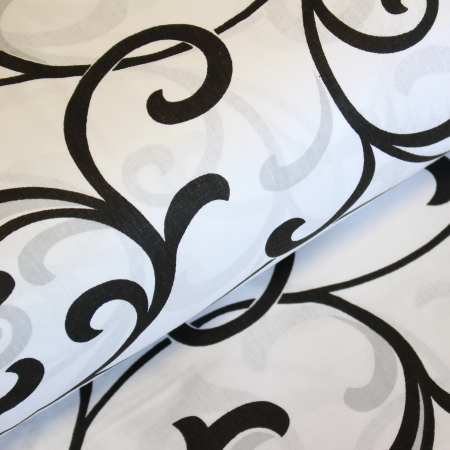 Ranforce alb cu S-uri negre [0]