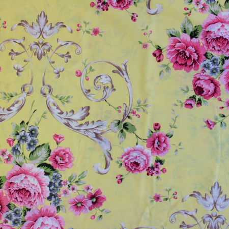 Ranforce galben cu flori [1]