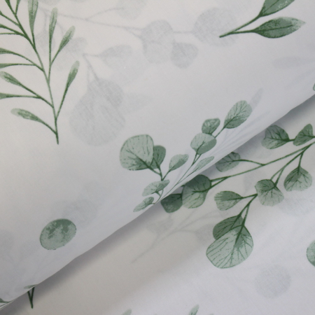 Ranforce alb cu frunze verzi [0]