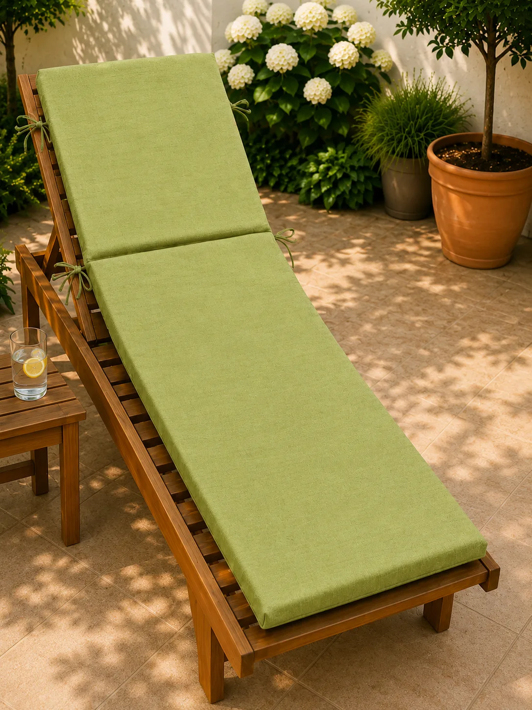 Saltea sezlong premium doua segmente (Oasis) - Echipare:: Cu perna [1]