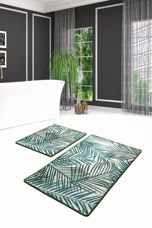Baie - Set 2 covorase de baie, Chilai Home, Botany