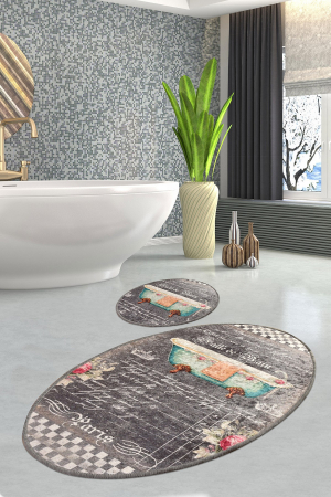 Covorase baie - Set 2 covorase de baie, Chilai Home, Bain