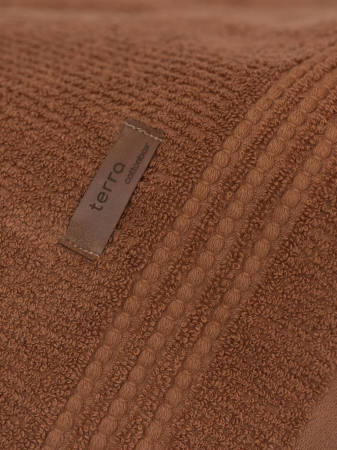 Set 3 prosoape, 30x50/50x90cm/75x150cm, Cotton Box,Wellness - Brown [1]