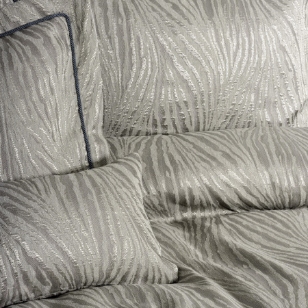 Set cuvertură lux jacquard, Cotton Box, Kaylan - Beige [1]