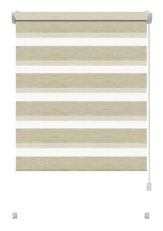 Stor mini Gardinia, Zebra natur crem 750 [1]