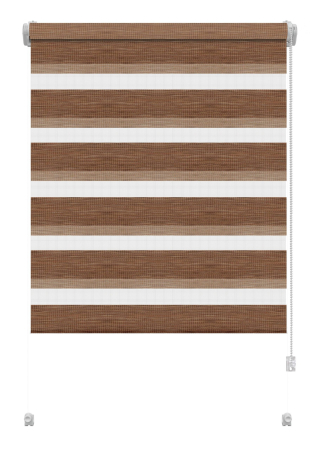 Stor mini Gardinia, Zebra natur maro 752 [1]