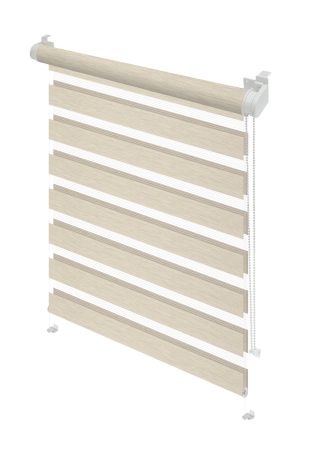 Storuri - Stor mini Gardinia, Zebra silvalin crem 743