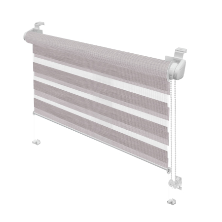 Storuri - Stor mini Gardinia, Zebra silvalin mocca 742