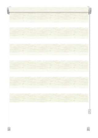 Stor mini Gardinia, Zebra silvalin natur 740 [1]